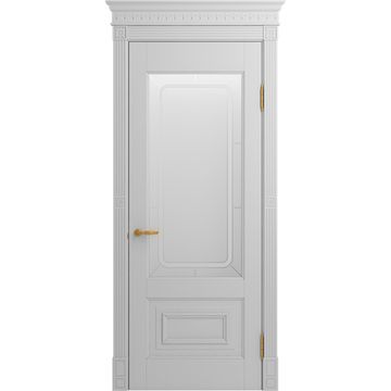 Межкомнатная дверь массив бука Viporte Неаполь аворио остеклённая