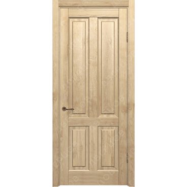 Межкомнатная дверь массив дуба без сучка Дверцов Авиано глухая