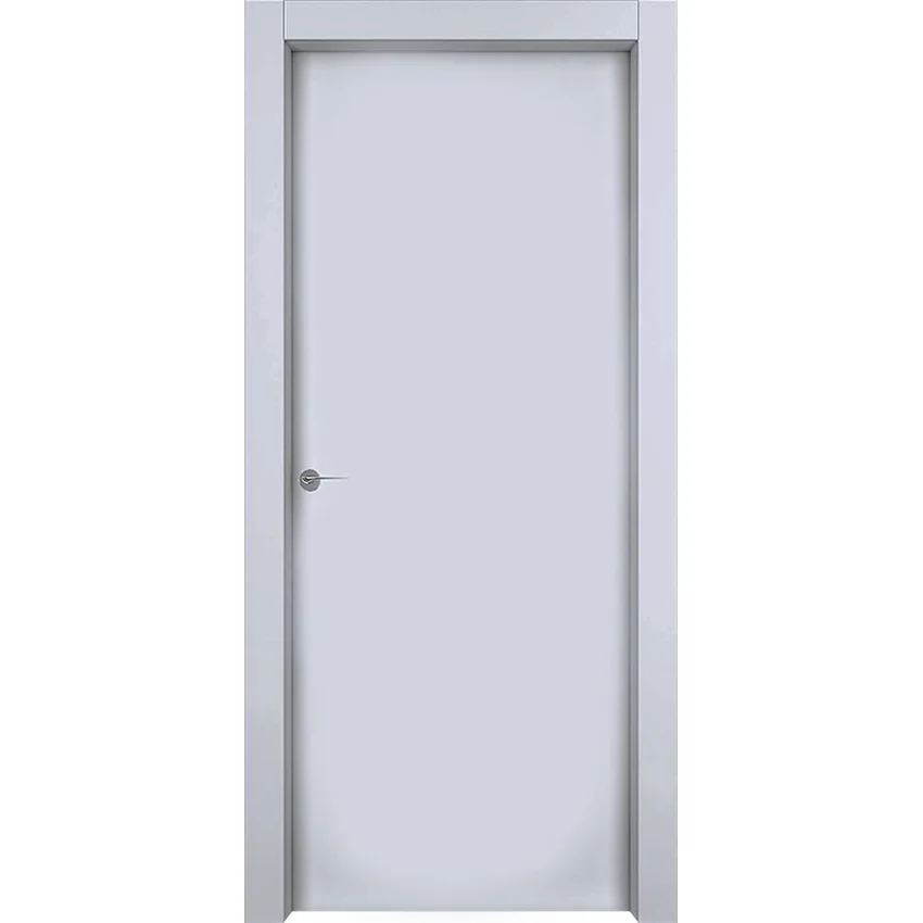 Межкомнатная дверь эмаль 1001 RAL 7047 глухая