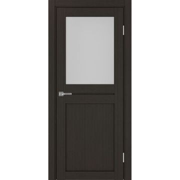 Межкомнатная дверь экошпон Турин 520.211 венге остеклённая