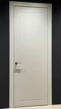 Межкомнатная дверь эмаль НеоКлассика 1 латте глухая