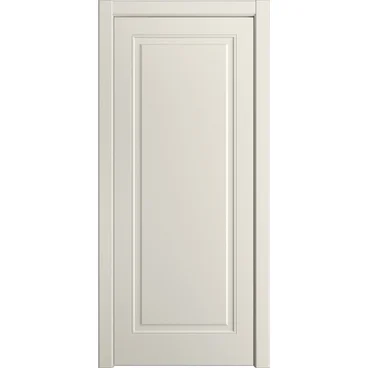 Межкомнатная дверь эмаль Бьянка-1 молочно-белая RAL 9010 глухая