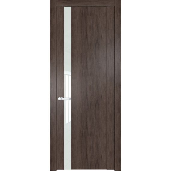 Межкомнатная дверь 1.2N дуб тобакко остеклённая