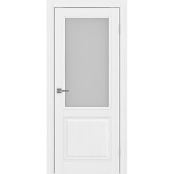 Межкомнатная дверь Тоскана багет 602.21 белый лёд со стеклом