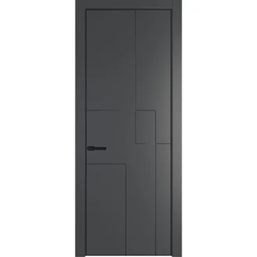 Межкомнатная дверь 3PA графит глухая