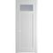 Межкомнатная дверь 3.3.2PM крем вайт остеклённая
