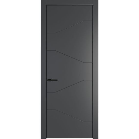 Межкомнатная дверь эмаль Profil Doors 2PA графит глухая