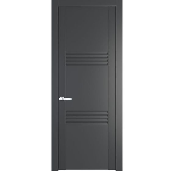 Фото межкомнатная дверь эмаль Profil Doors 1.3P графит глухая