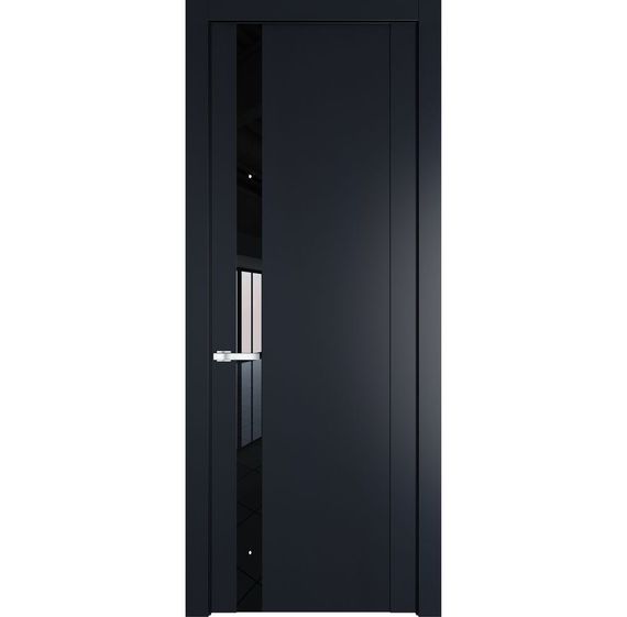 Межкомнатная дверь эмаль Profil Doors 1.2P нэви блу остеклённая
