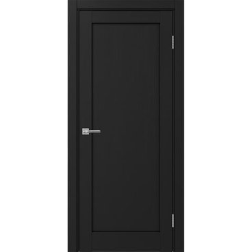 Межкомнатная дверь экошпон Турин 501.1 антрацит глухая
