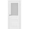 Фото двери Тоскана багет 631.211 цвет белый лёд со стеклом