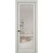 Фото межкомнатной двери керамик NC 8 слоновая кость остеклённая