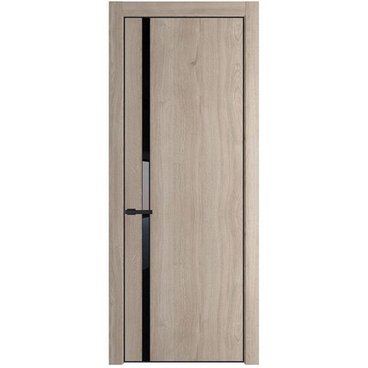Межкомнатная дверь 21NA дуб сонома остеклённая