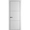 Межкомнатная дверь 13PA крем вайт глухая