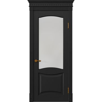 Межкомнатная дверь массив дуба Viporte Классика 2 арабика остеклённая