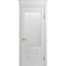 Межкомнатная дверь массив бука Viporte Неаполь белая эмаль остеклённая