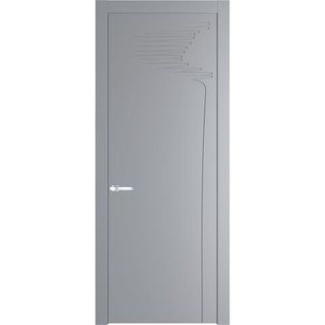 Межкомнатная дверь 25PW смоки глухая