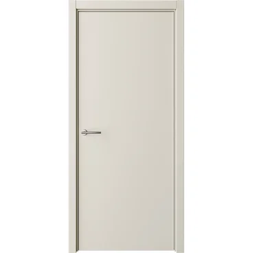 Межкомнатная дверь эмаль Геометрия 1 латте глухая