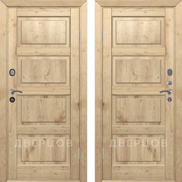 Входная дверь из массива дуба Дверцов Фабриано с сучками без отделки