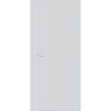 Межкомнатная дверь экошпон PX-20 агат с алюминиевой кромкой