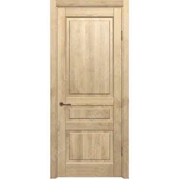 Межкомнатная дверь массив дуба без сучка Дверцов Болонья глухая