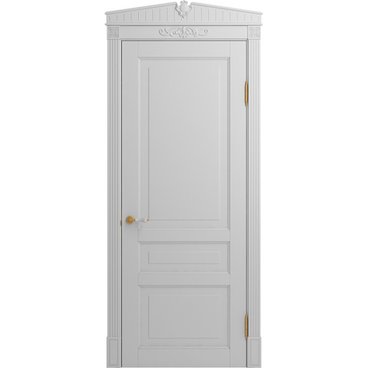 Межкомнатная дверь массив бука Viporte Бергамо аворио глухая