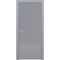 Межкомнатная дверь эмаль Ofram Линнея 9 серая глухая