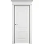 Фото межкомнатной двери эмаль Офрам Нафта 2 белая глухая