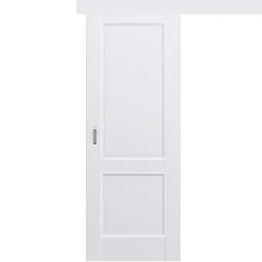 Раздвижная одностворчатая дверь Кобальт 25 магнолия глухая