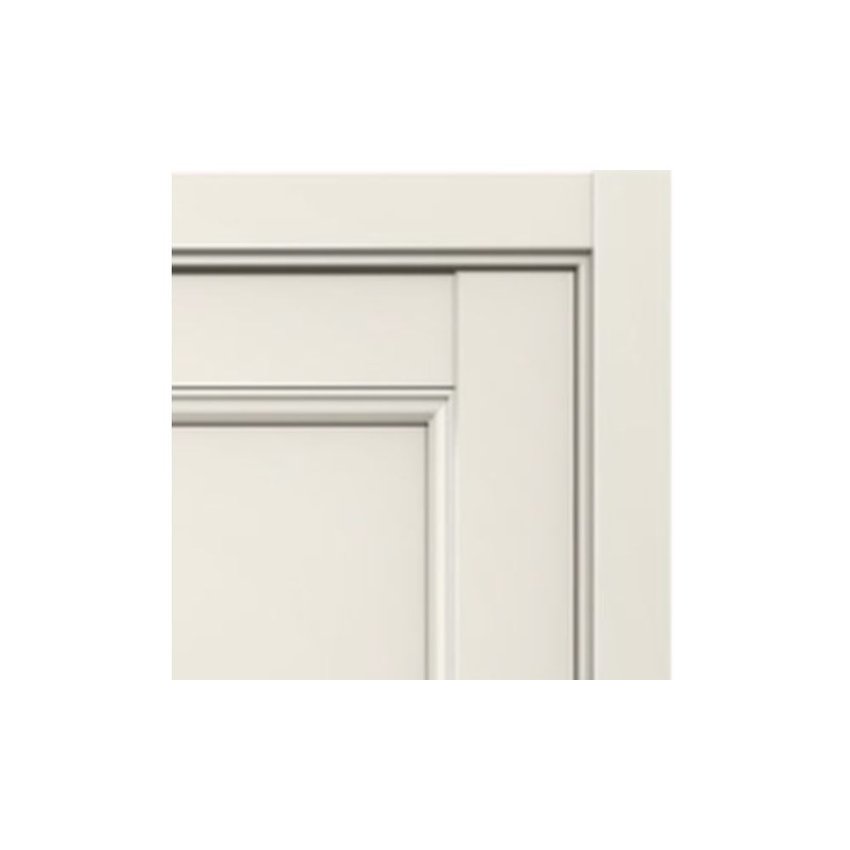 Двустворчатая распашная дверь Кобальт 25 магнолия глухая