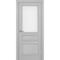 Межкомнатная дверь Тоскана багет 631.211 серый дуб со стеклом