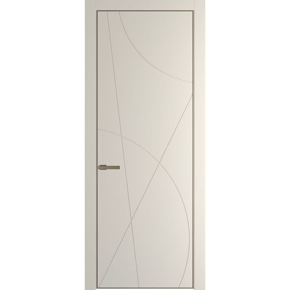 Межкомнатная дверь 4PA кремовая магнолия глухая