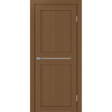 Межкомнатная дверь экошпон Турин 520.121 орех остеклённая