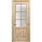 Межкомнатная дверь массив дуба с сучком Дверцов Ливорно ПО-6 остеклённая