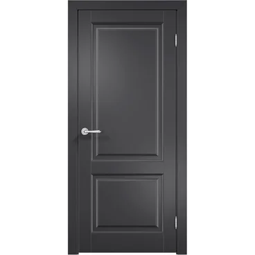 Межкомнатная дверь эмаль Дверцов Алькамо 2 RAL 9004 глухая
