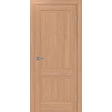 Межкомнатная дверь экошпон Турин 502U.11 ясень тёмный глухая