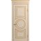 Межкомнатная дверь массив бука Viporte Лацио Амбиенте ваниль патина золото глухая