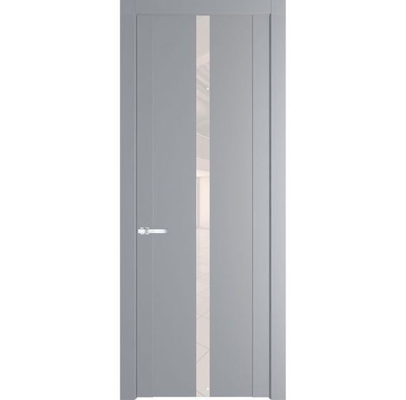 Межкомнатная дверь 1.8P смоки остеклённая