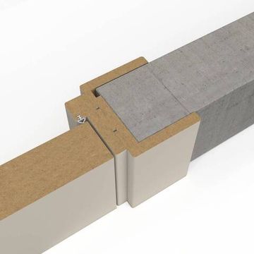 Комплект коробки Телескоп с уплотнителем Zadoor 36x80 с врезкой под петли AGB ECLIPSE 2.2