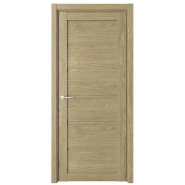 Межкомнатная дверь Вена эко-шпон дуб натуральный глухая