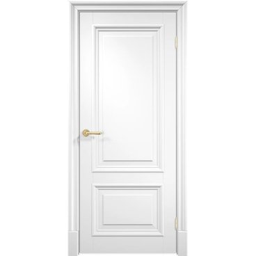 Межкомнатная дверь эмаль Дверцов Брессо 2 RAL 9003 глухая