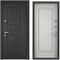 Фото входная стальная дверь Torex Snegir PRO MP тёмно-серый букле графит VDM-2 ПВХ бьянко S60-С1