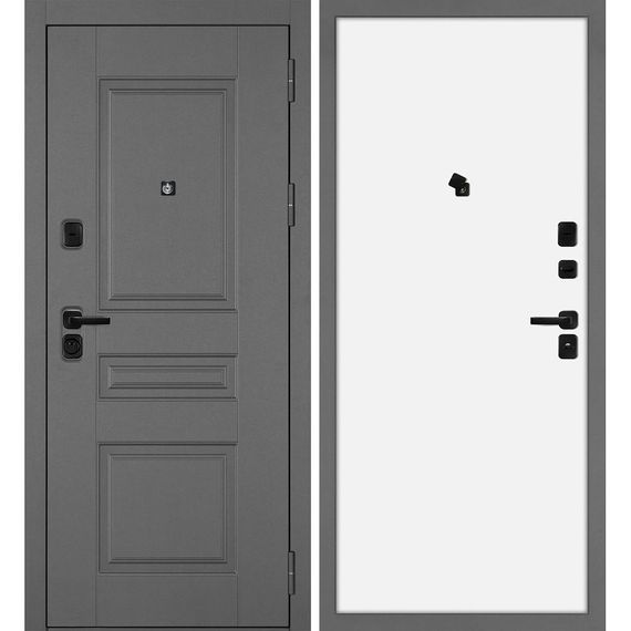 Входная дверь Октава-150 панель гладкая белая