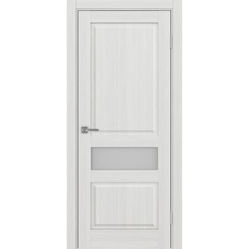 Межкомнатная дверь Тоскана 631.121 ясень серебристый со стеклом