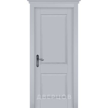 Межкомнатная дверь массив ольхи ОКА Элегия грей глухая