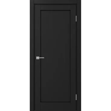 Межкомнатная дверь экошпон Турин 501.1 антрацит глухая