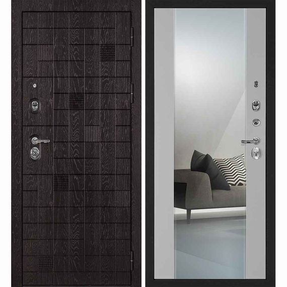 Входная дверь Нона-36 панель агат зеркало