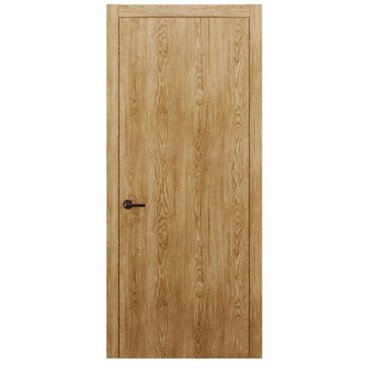 Межкомнатная дверь массив дуба Alvero Флэт-IV дуб натуральный глухая