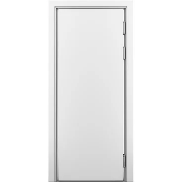 Маятниковая влагостойкая дверь Poseidon белая глухая