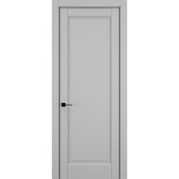 Межкомнатная дверь керамик SC 1 шеллак серый глухая